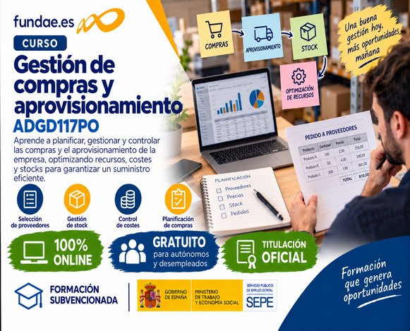 GESTIÓN DE COMPRAS Y APROVISIONAMIENTO