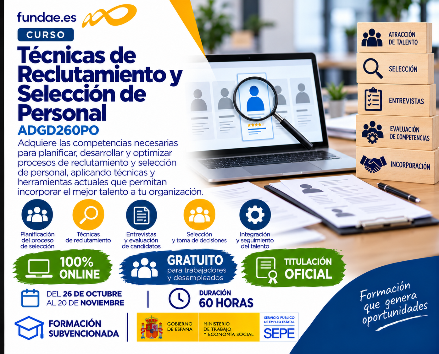 TÉCNICAS DE RECLUTAMIENTO Y SELECCIÓN DE PERSONAL